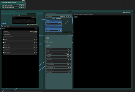 FLUX-[All in one]-Advanced workflow with Leftover noise return and High-res Fix.