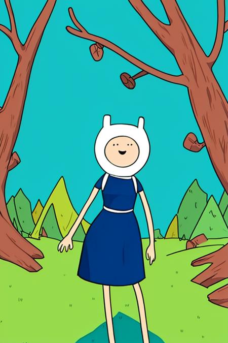 Adventure Time cartoon style