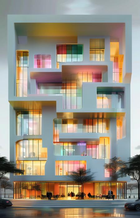 designed by Henning Larsen [SDXL] 390