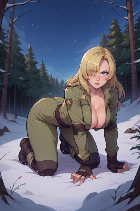 Sniper Wolf/スナイパー・ウルフ (Metal Gear Solid) SDXL LoRA [Pony Diffusion]