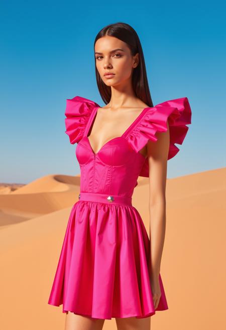Philipp Plein (Silk Mini Dress) [Flux]