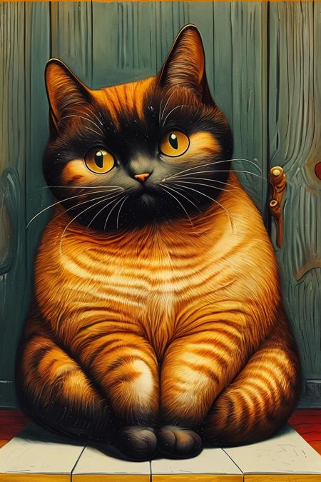 style of Fernando Botero 145
