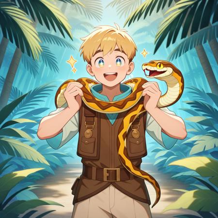 Snake on Shoulders