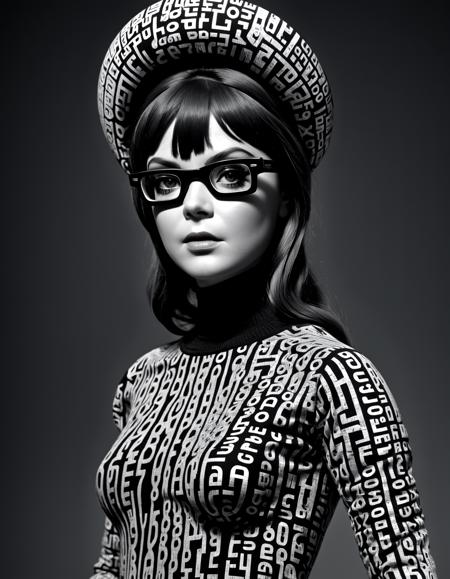 Monochrome Photography - Philippe Halsman (Art Style) [SDXL]