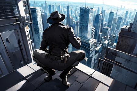 Spider-Man Noir from Marvel | Pony / SD1.5
