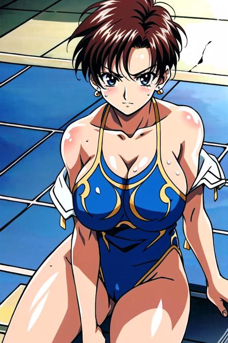 Street Fighter II: The Animated Movie - Art style