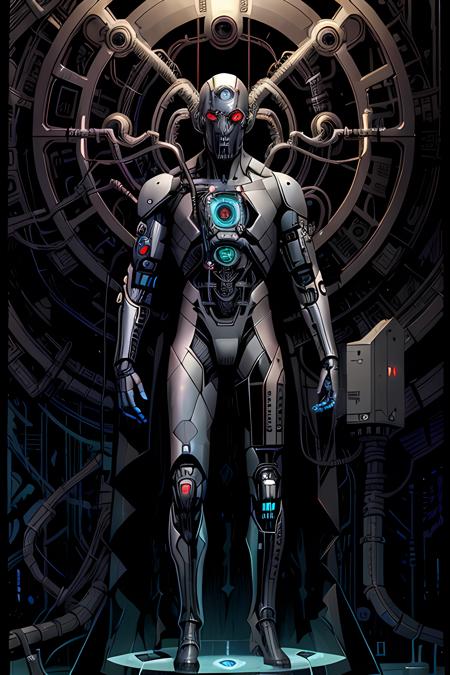Cyberpunk 2077 Tarot card 512x1024
