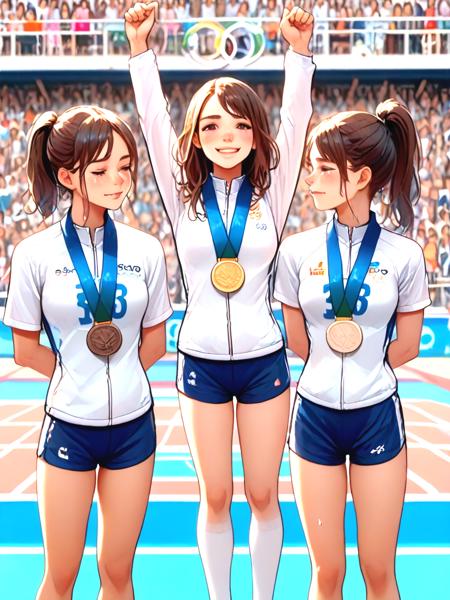 girl hate bronze medal