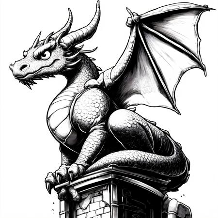 DnD vector illustration (SDXL, Pony, Flux)