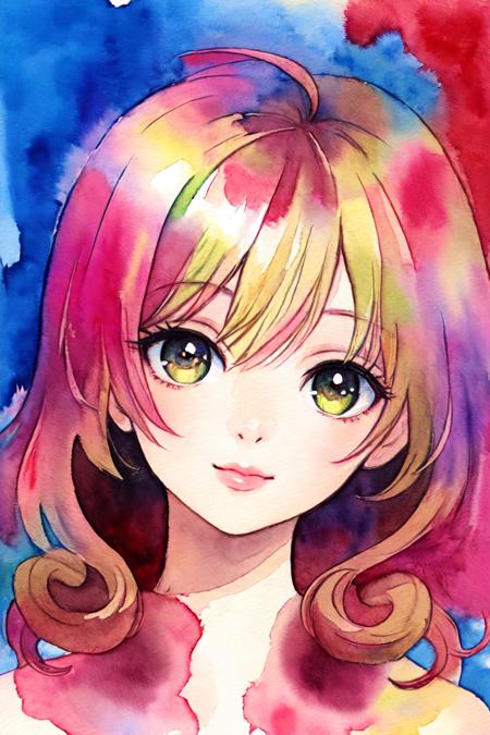 Better Watercolor painting - In the style of Iris Compiet