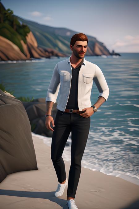 The Sims 4 Style Lora