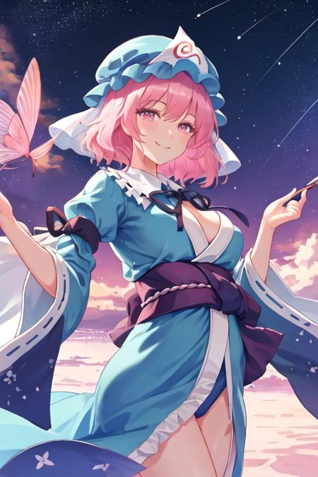 saigyouji_yuyuko/西行寺幽々子/사이교지유유코 (Touhou)