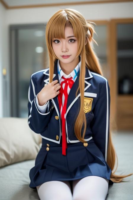 刀剑神域 结城明日奈 校服 yuuki asuna school uniform