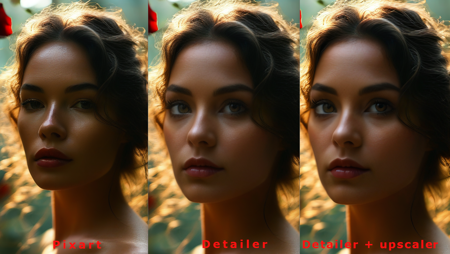 PixArt with face detailer and upscaler