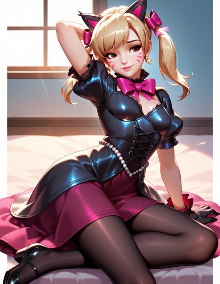 Black Cat D.va (Pony & Illustrious)