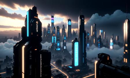 Cyberpunk Architecture (Architecture) (SDXL) (AD)