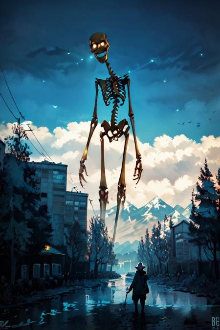 Giant Skeleton: Gashadokuro | がしゃどくろ [Pony]