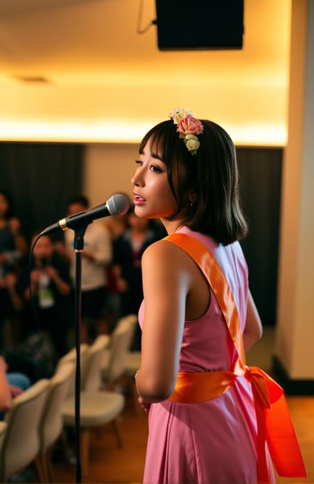 Virtual Asian Female Character 25