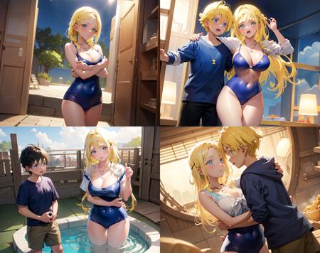 Two-person lora 双人lora 姐弟 Update for character Lora