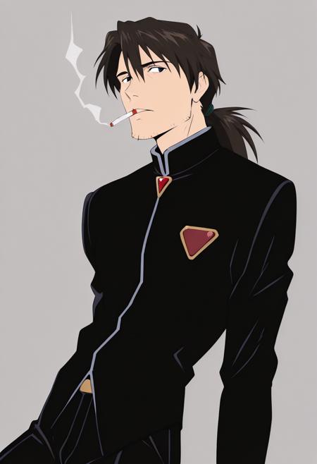 Ryoji Kaji (Father and Son) 2 characters - Neon Genesis Evangelion
