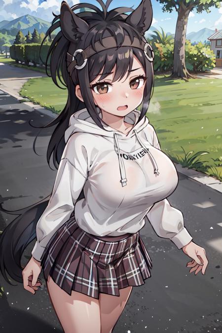 Brown Thoroughbred (Kemono friends)