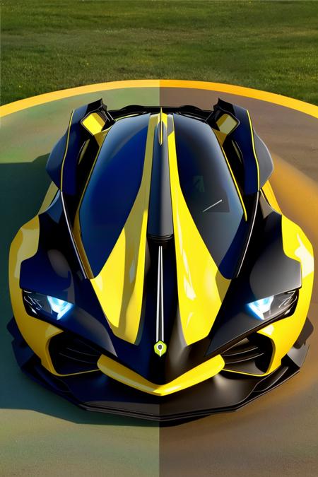 Futuristic SuperCar Generator Concept版本Beta v0.1 (ID: 190379)