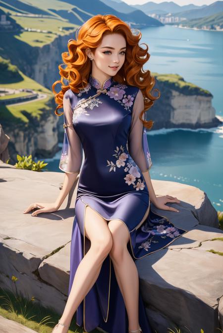 Midnight Blossoms Cheongsam Dress - Reviewer Inspired