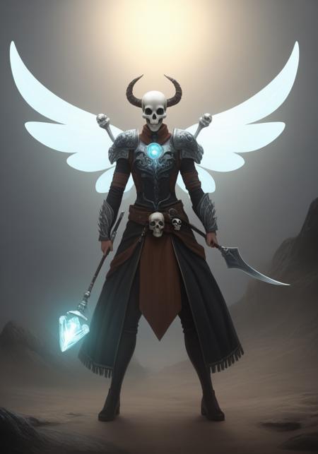 Creepy Fantasy Painter SDXL