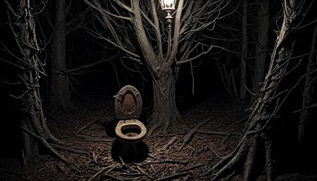 spooky places and spookier toilets