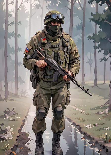 Russian soldier uniform (Pony XL)