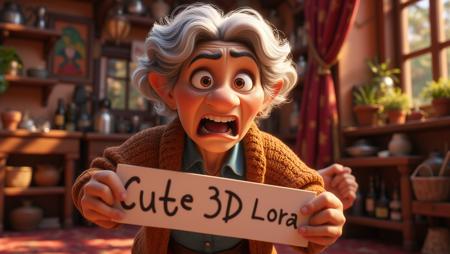 Cute 3d Cartoon Flux