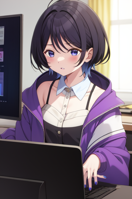 Saegusa Yuu (from Protocol Rain)