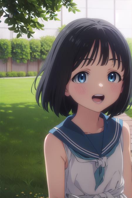 Kao Akebi (明日 花緒) - Akebi's Sailor Uniform (Akebi-chan no Sailor-fuku) (明日ちゃんのセーラー服)