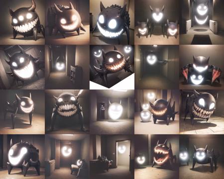 Backrooms - Smiler [Set2] / Monster / Urban Legend