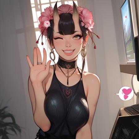 Oni Samurai Girl [Lascalae] WORK WITH 0 PROMPT AT ALL版本V1 (ID: 671143)