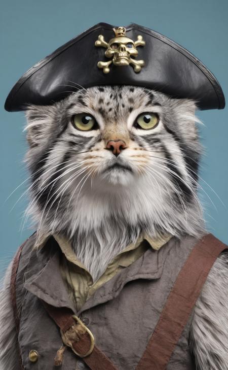 狲思邈，中国最著名的兔狲 | Sun Simiao, a Pallas's cat.