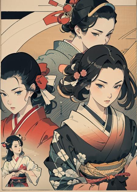 Ukiyo-e style