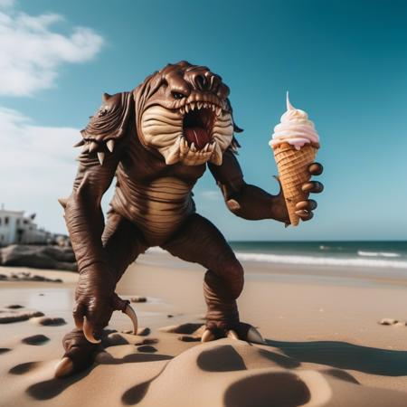 Rancor - Star Wars - SDXL