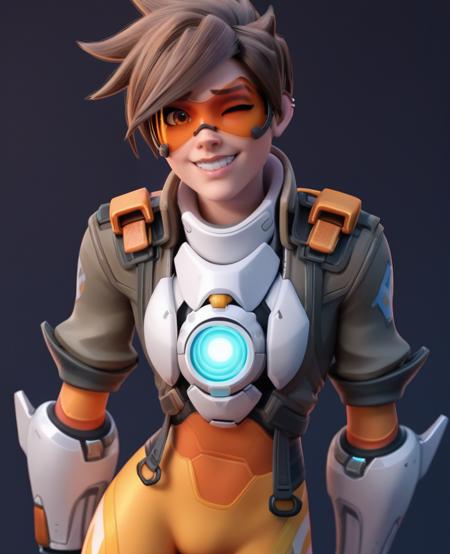 Tracer (Overwatch 2) CG Cinematic Style版本V1 (ID: 870325)