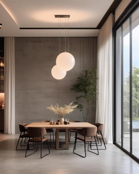 Industrial style interior design