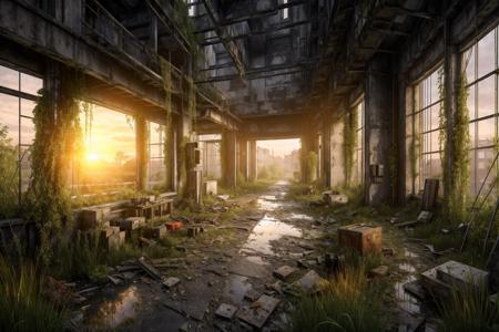 Old Time Post Apocalyptic Enviroment
