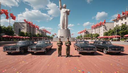 Soviet Era - USSR Retro futuristic style based on Atomic Hearts [FLUX]