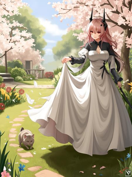 Theresa from Arknights Flux