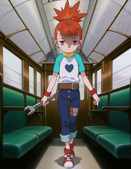 Mind Controlled Rika Nonaka/Makino Ruki from Digimon.