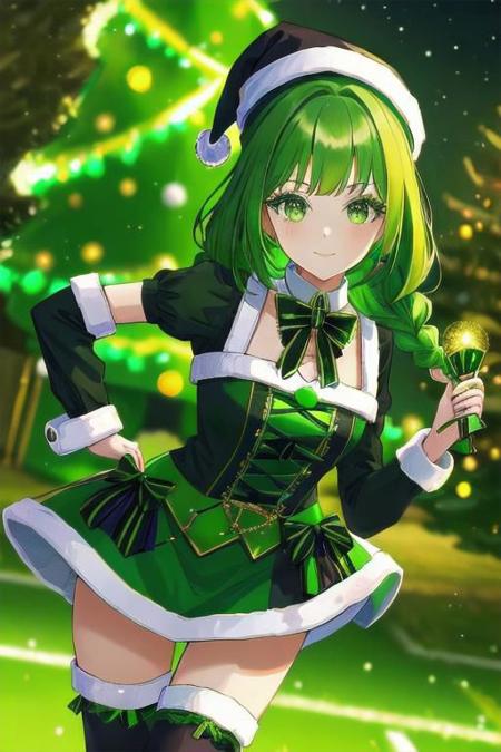 Gothic Chick @ Xmas (Embedding)