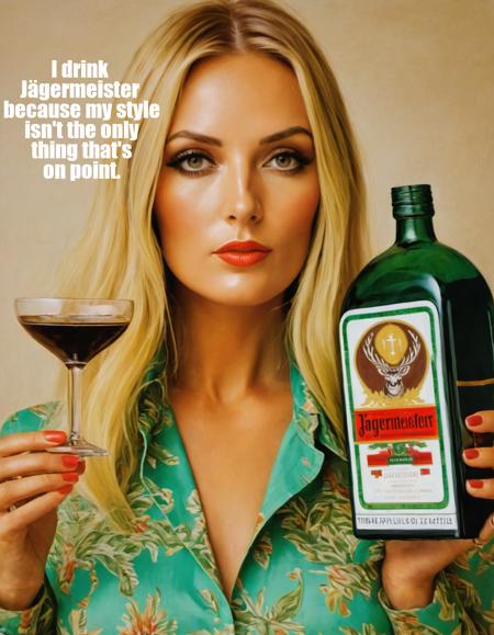 Create Your Own 70s Jägermeister Ad (ComfyUi) [SDXL]