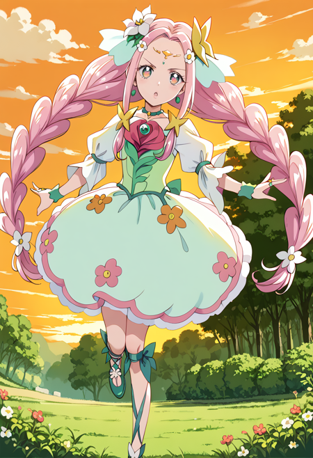 Cure Felice キュアフェリーチェ / Hanami Kotoha 花海ことは | Maho Girls Pretty Cure! 魔法つかいプリキュア！