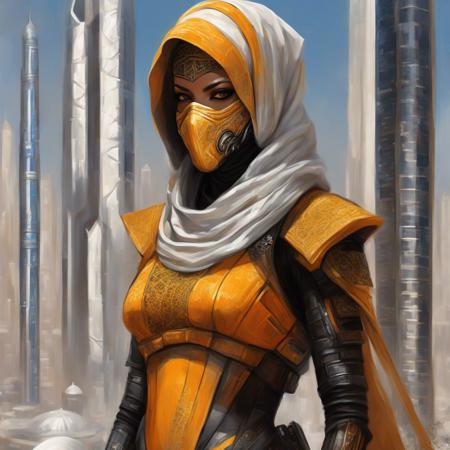 johnslegersart Arab scifi