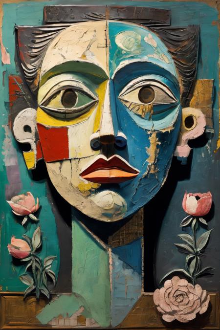 style of Pablo Picasso 296