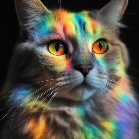 Rainbow highlights V1